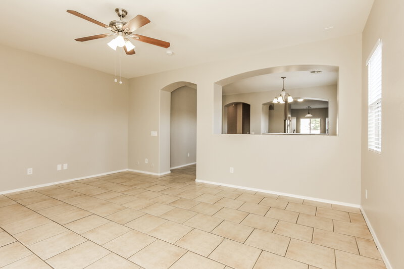 2,080/Mo, 1809 W Dugan Dr Queen Creek, AZ 85144 Living Room View 2