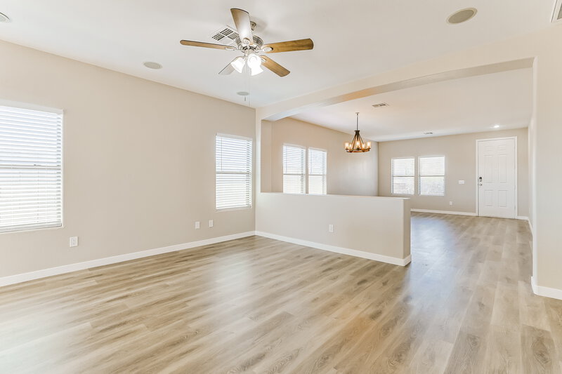 2,235/Mo, 22178 E Via del Palo Queen Creek, AZ 85142 Living Room View 2