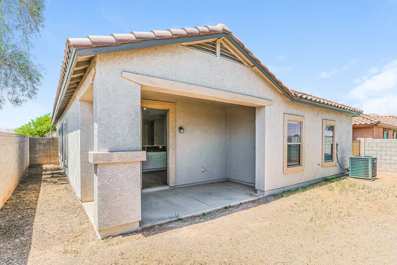 2,235/Mo, 22178 E Via del Palo Queen Creek, AZ 85142 Rear View