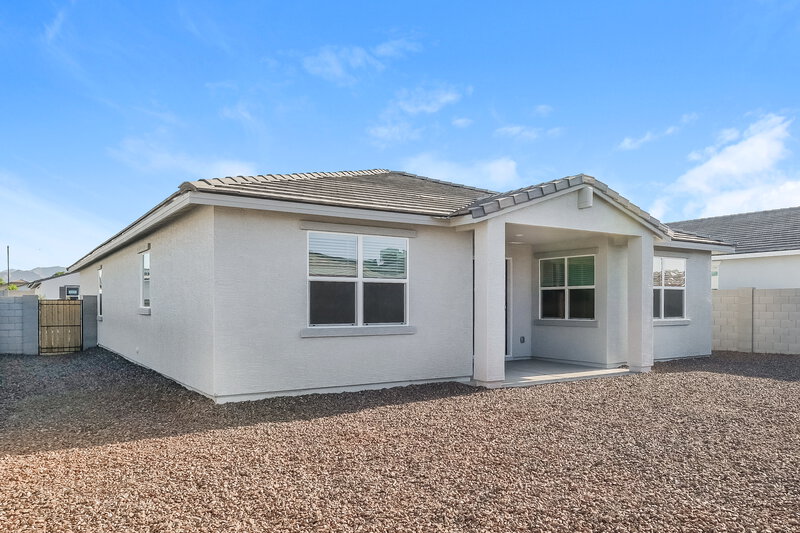 2,295/Mo, 24461 W Grove St Buckeye, AZ 85326 Rear View
