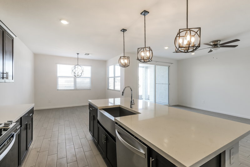 2,155/Mo, 5324 S 245th Ave Buckeye, AZ 85326 Kitchen View 2
