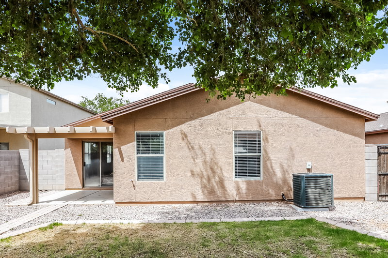 1,870/Mo, 30559 N Nightingale Rd San Tan Valley, AZ 85143 Rear View