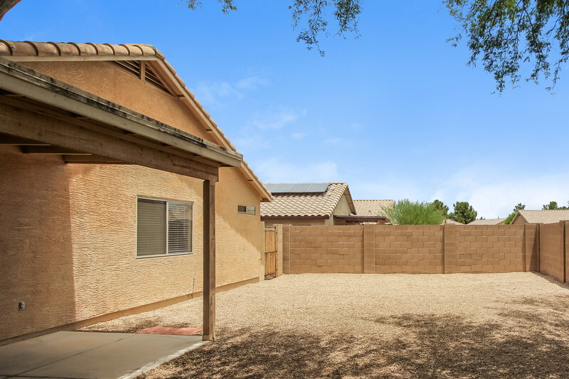1,950/Mo, 13833 W Bola Dr Surprise, AZ 85374 Rear View