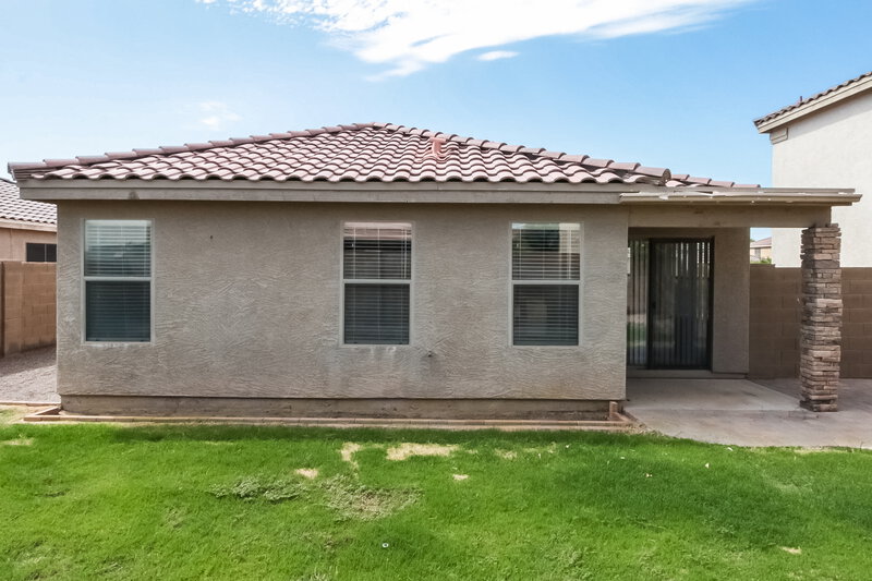 2,155/Mo, 2316 E Peach Tree Dr Chandler, AZ 85249 Rear View