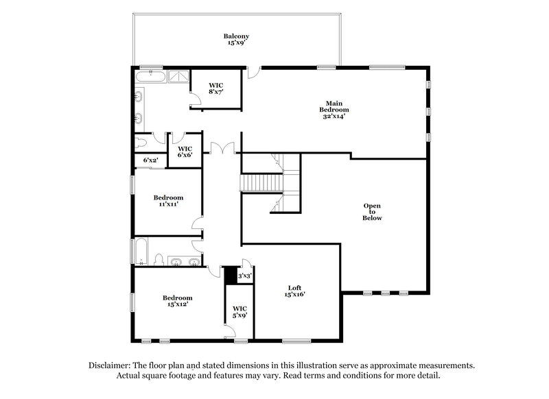 3,190/Mo, 2120 W Eagle Feather Rd Phoenix, AZ 85085 Floorplan View 2