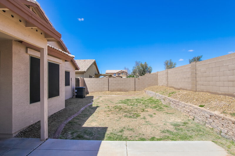 1,950/Mo, 17266 W Durango St Goodyear, AZ 85338 Rear View