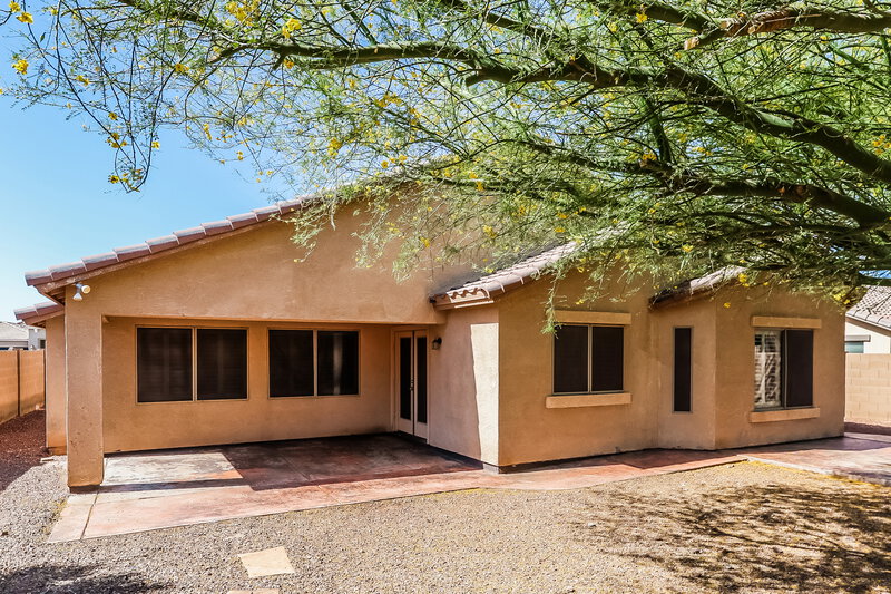 2,060/Mo, 25644 W Magnolia St Buckeye, AZ 85326 Rear View