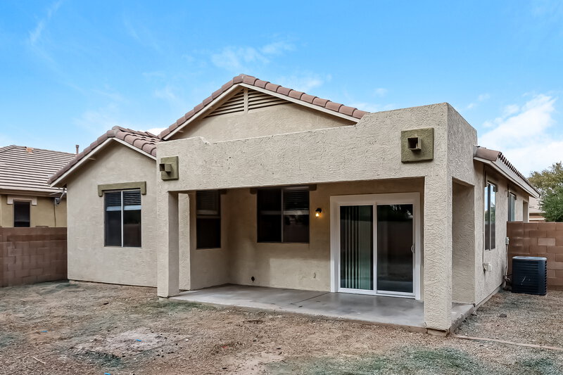 1,895/Mo, 20979 E Via del Palo Queen Creek, AZ 85142 Rear View
