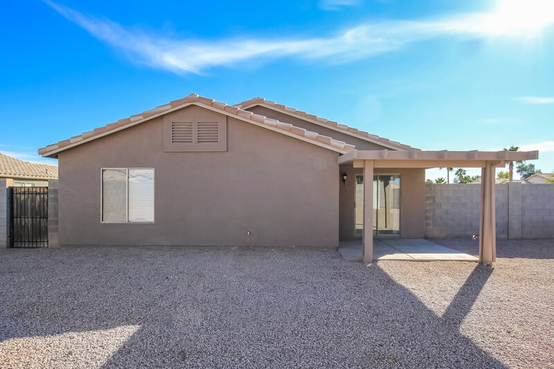 1,915/Mo, 16080 W Jackson St Goodyear, AZ 85338 Rear View