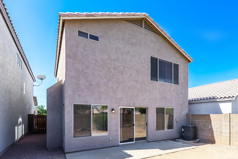 2,190/Mo, 3576 W Chama Rd Glendale, AZ 85310 Rear View