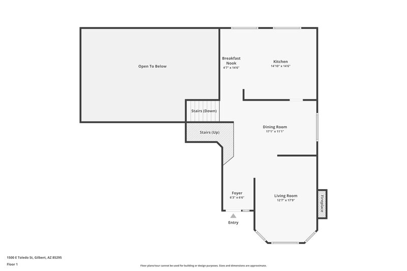 3,990/Mo, 1500 E Toledo St Gilbert, AZ 85295 Floor Plan View 2