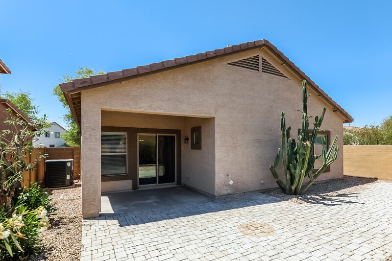 2,295/Mo, 5438 W Pollack St Laveen, AZ 85339 Rear View