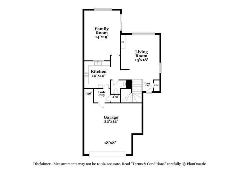 2,555/Mo, 518 N Granite St Gilbert, AZ 85234 Floor Plan View