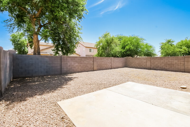 1,650/Mo, 4883 E Meadow Lark Way San Tan Valley, AZ 85140 Backyard View