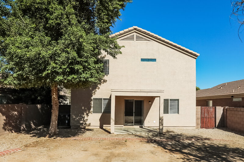 1,750/Mo, 2297 West Camp River Road Queen Creek, AZ 85142 Rear View