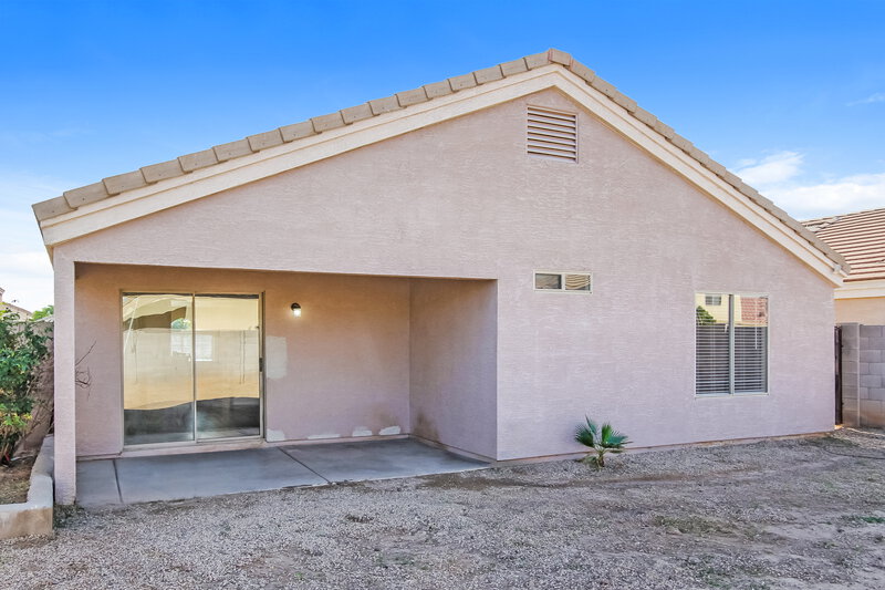 1,625/Mo, 12734 W Via Camille El Mirage, AZ 85335 Rear View
