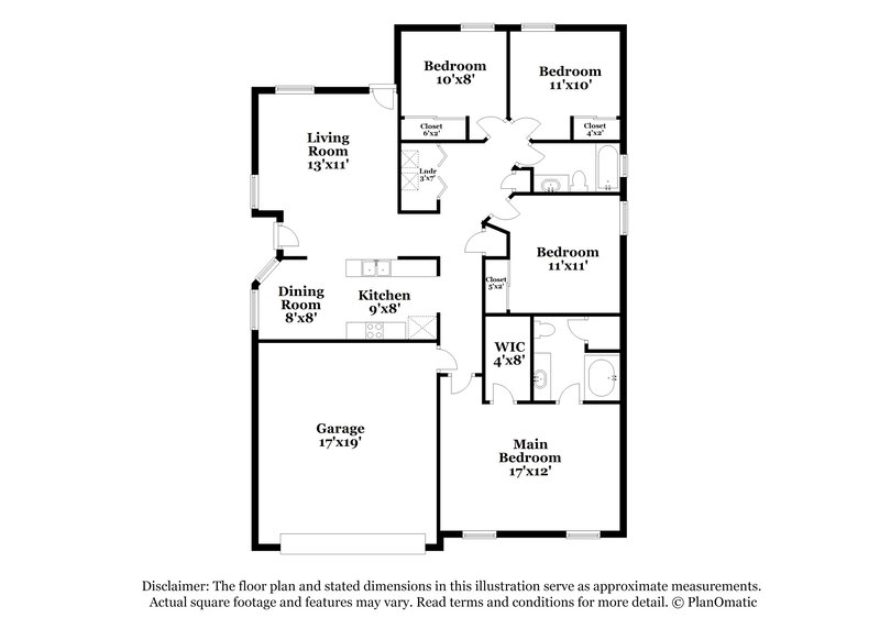 1,960/Mo, 1631 W San Tan Hills San Tan Valley, AZ 85142 Floor Plan View