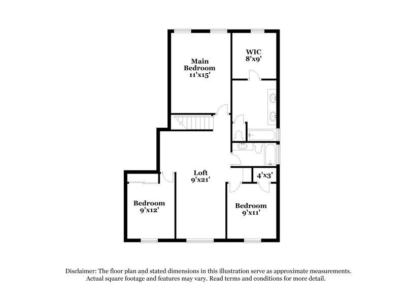 1,965/Mo, 451 E Christopher St San Tan Valley, AZ 85140 Floor Plan View 2