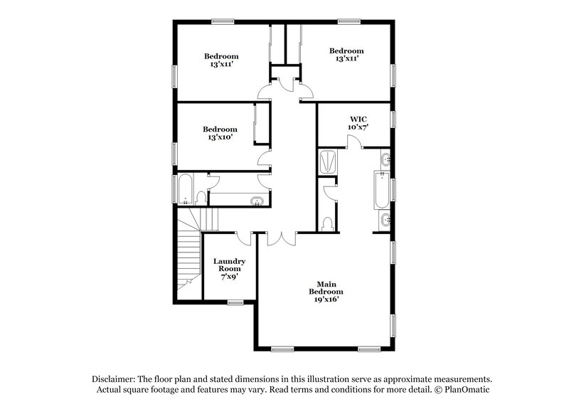 2,300/Mo, 1946 N 55th Place Mesa, AZ 85205 Floor Plan View 2