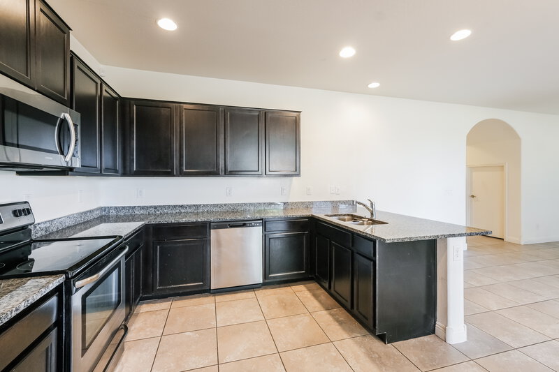2,520/Mo, 5537 E Jaeger Street Mesa, AZ 85205 Kitchen View 2