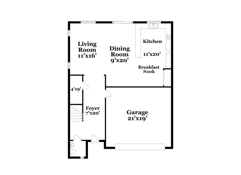 2,365/Mo, 5557 E Jaeger Street Mesa, AZ 85205 Floor Plan View