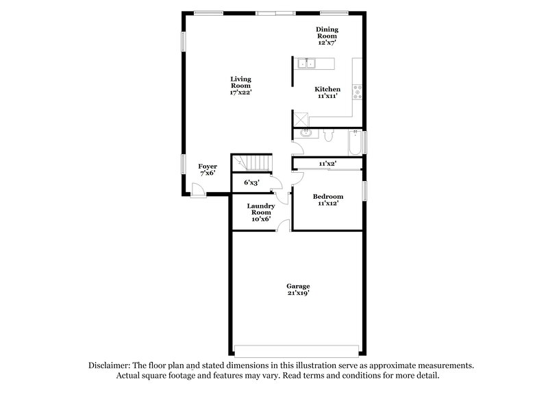 1,945/Mo, 31274 N Shale Dr San Tan Valley, AZ 85143 Floor Plan View 2