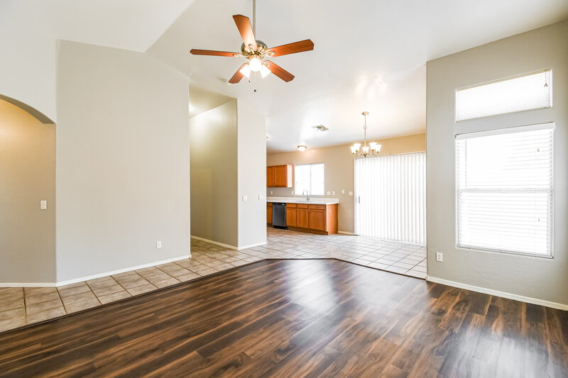 2,125/Mo, 6728 E Riverdale St Mesa, AZ 85215 Living Room View 2