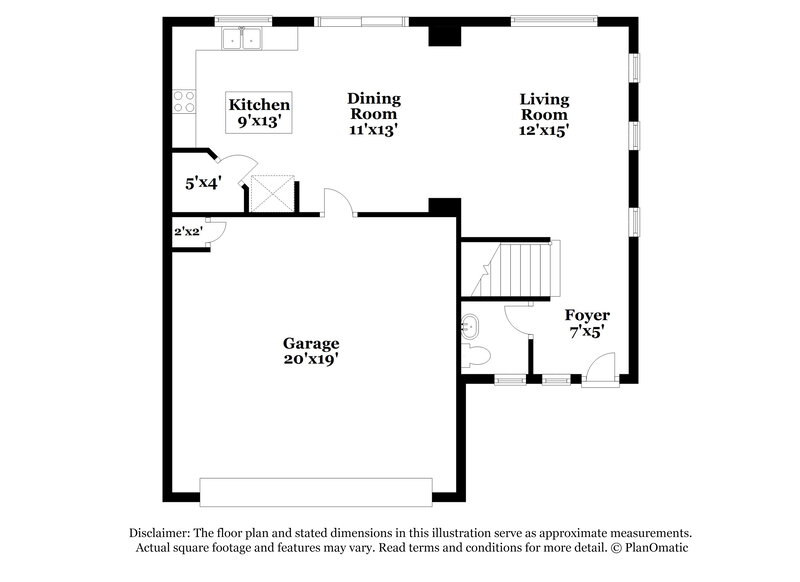 2,025/Mo, 4013 W Park St Phoenix, AZ 85041 Floorplan View 2
