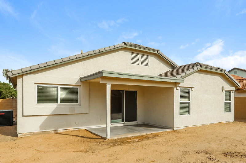 1,945/Mo, 15189 W Woodlands Ave Goodyear, AZ 85338 Rear View