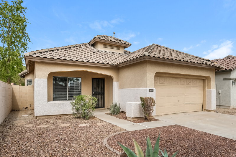1,940/Mo, 3402 N 129th Drive Avondale, AZ 85392 Front View