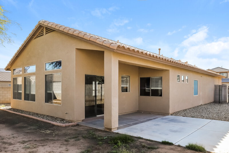 1,750/Mo, 13426 W Crocus Drive Surprise, AZ 85379 Rear View