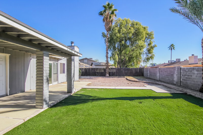 2,055/Mo, 5523 W Villa Maria Drive Glendale, AZ 85308 Rear View