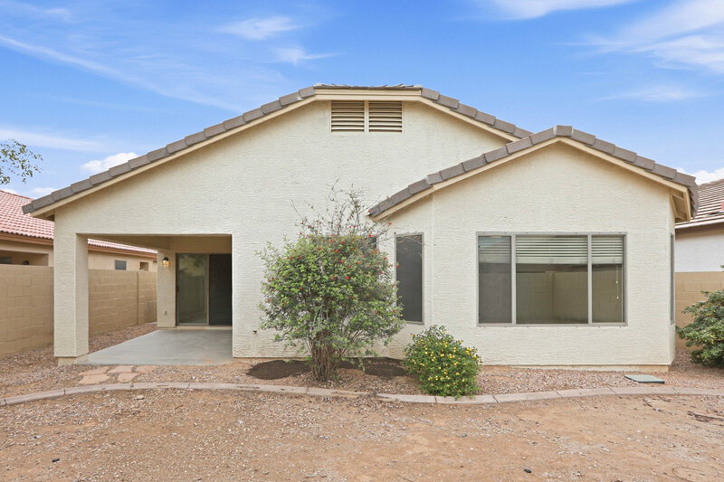 1,775/Mo, 3688 W Yellow Peak Dr San Tan Valley, AZ 85144 Rear View