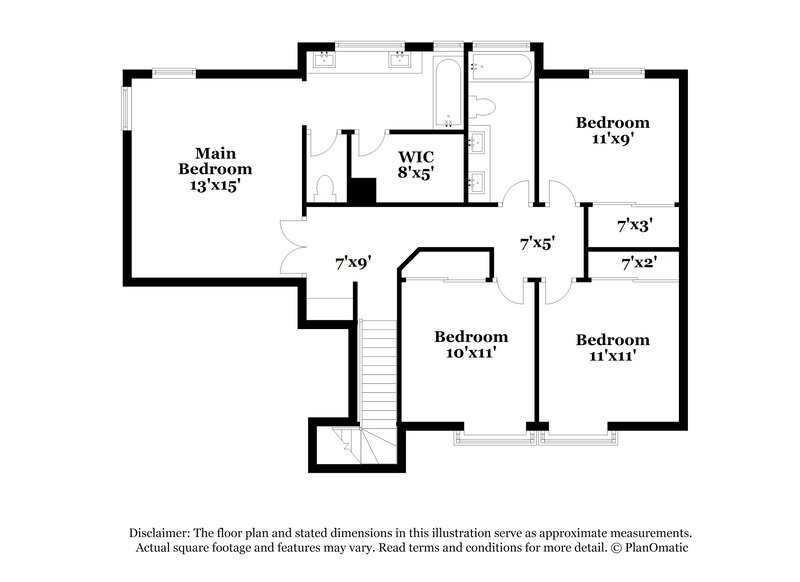 2,710/Mo, 1440 E Park Avenue Chandler, AZ 85225 Floor Plan View