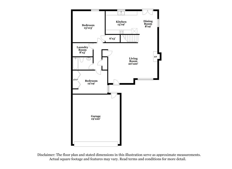 2,485/Mo, 4217 E Covina Street Mesa, AZ 85205 Floor Plan View