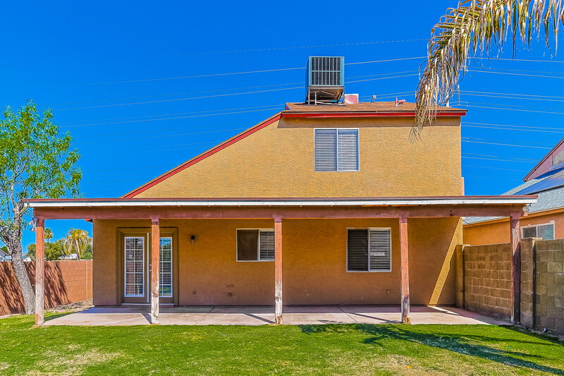 2,485/Mo, 4217 E Covina Street Mesa, AZ 85205 Rear View