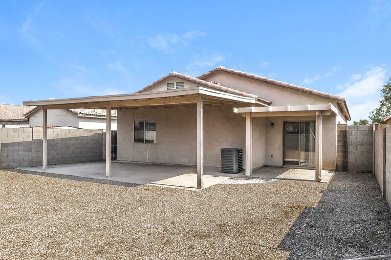 2,115/Mo, 6522 W Elwood Street Phoenix, AZ 85043 Rear View