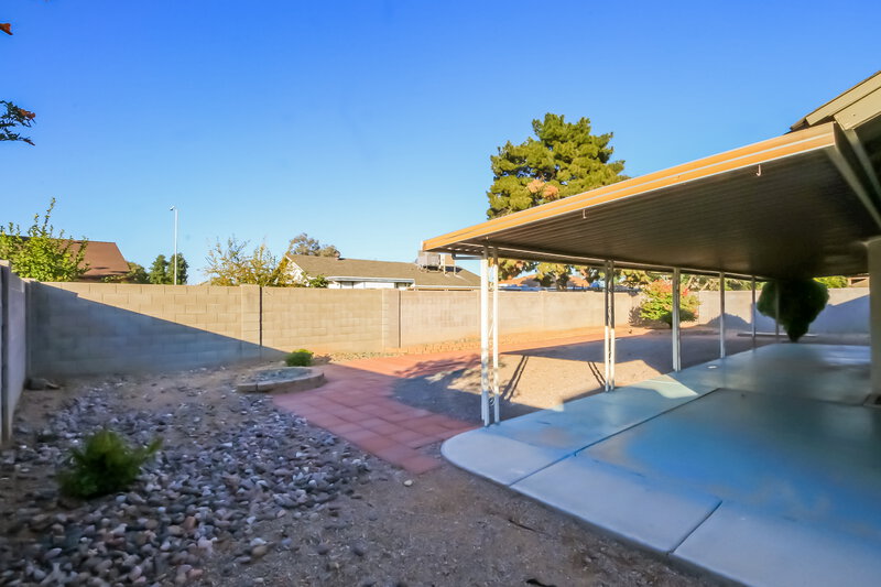 2,305/Mo, 3060 E Emelita Ave Mesa, AZ 85204 Rear Entrance View