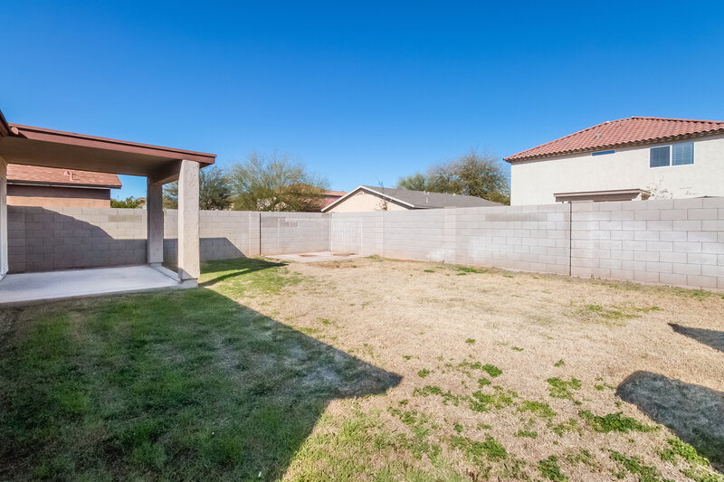 2,130/Mo, 4882 E Meadow Mist Lane San Tan Valley, AZ 85140 Rear View