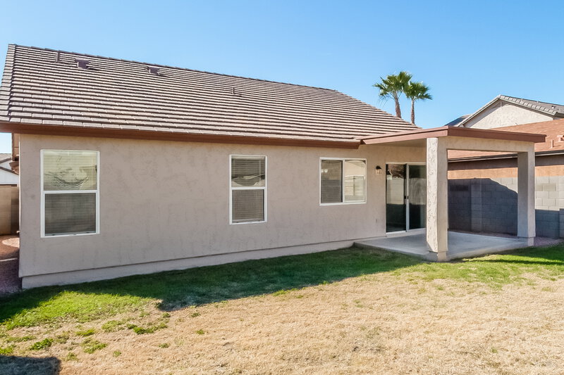 2,130/Mo, 4882 E Meadow Mist Lane San Tan Valley, AZ 85140 Rear View 2