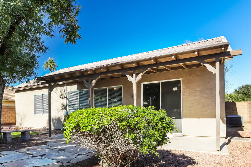 1,950/Mo, 13587 W Tara Lane Surprise, AZ 85374 Rear View