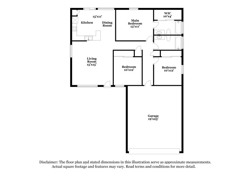 2,115/Mo, 463 E Harrison St Chandler, AZ 85225 Floor Plan View