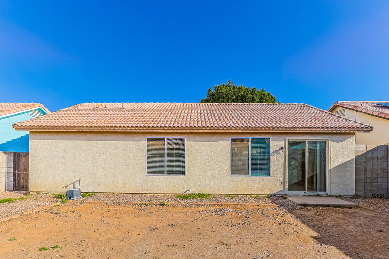 2,115/Mo, 463 E Harrison St Chandler, AZ 85225 Rear View