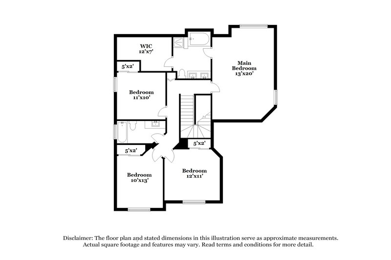 3,050/Mo, 12446 W San Juan Ave Litchfield Park, AZ 85340 Floor Plan View 2
