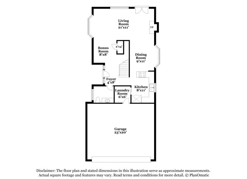 2,030/Mo, 4701 W Escuda Drive Glendale, AZ 85308 Floor Plan View