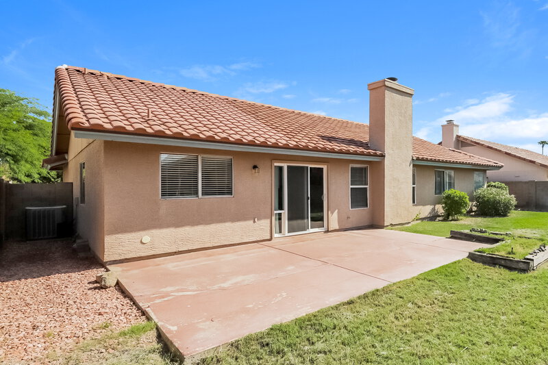 2,045/Mo, 9145 W Ludlow Drive Peoria, AZ 85381 Rear View
