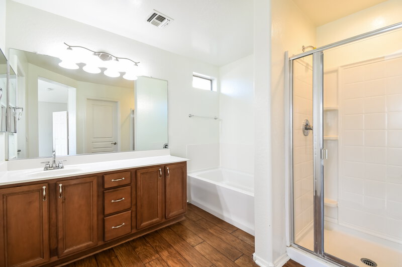 1,995/Mo, 1851 W Desert Canyon Drive Queen Creek, AZ 85142 Main Bathroom View