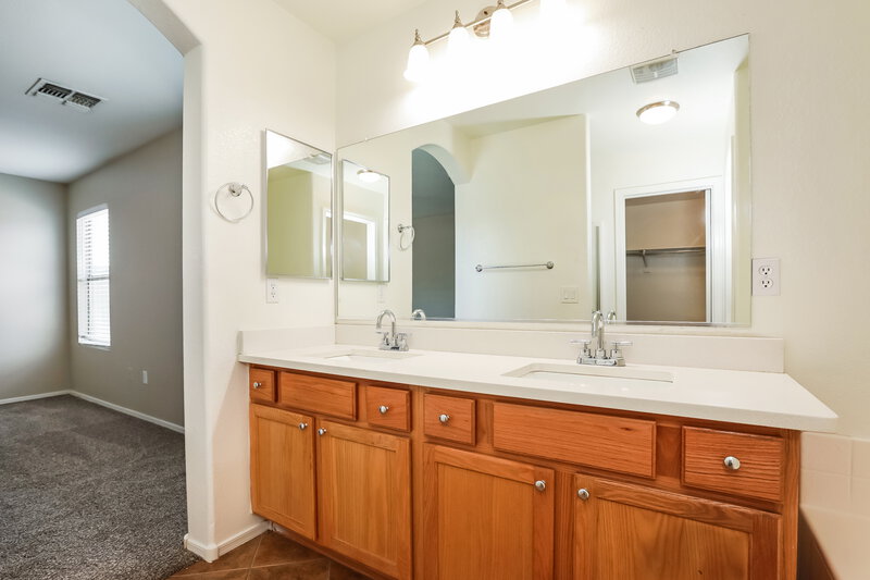 2,145/Mo, 3129 W Dancer Ln San Tan Valley, AZ 85144 Main Bathroom View 2