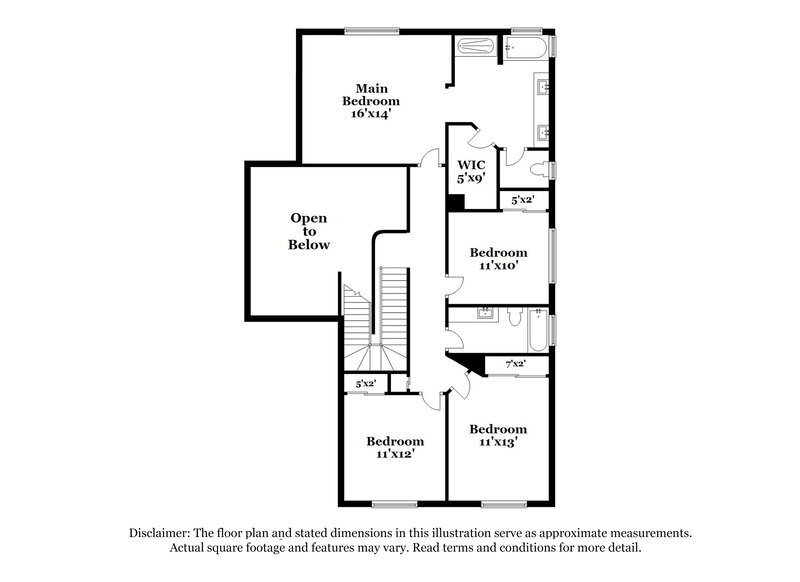 2,150/Mo, 15018 W Riviera Dr Surprise, AZ 85379 Floor Plan View 2