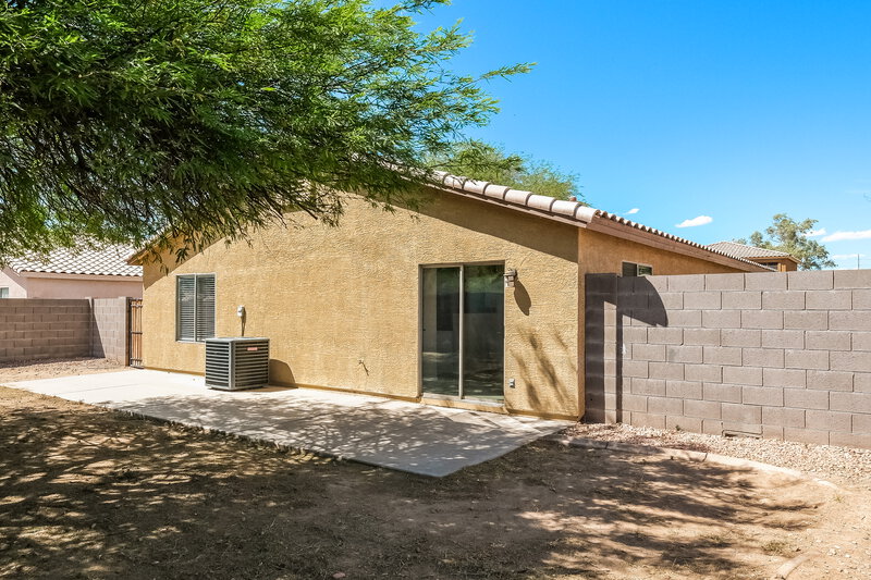 1,955/Mo, 16071 W Adams Street Goodyear, AZ 85338 Rear View